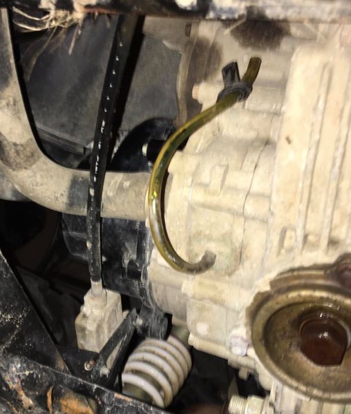 2019 zforce 500 trail is leaking coolant!